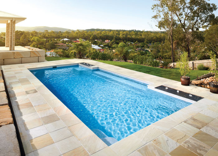 President range of fibreglass pools at The Pool Yard Mordialloc